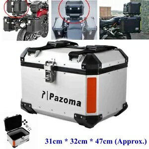 45L A~jE gbvP[X A{bNX bNוt n[[ BMW R1200GS Ahx`[p 45L Aluminum Top Case Rear Box w/ Rack Luggage For Harley BMW R1200GS Adventure