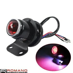 LED A u[L Xgbv jO e[ Cg [JX X^C tBbg n[[ {o[ `bp[ LED Rear Brake Stop Running Tail Light Lucas-Style Fit Harley Bobber Chopper