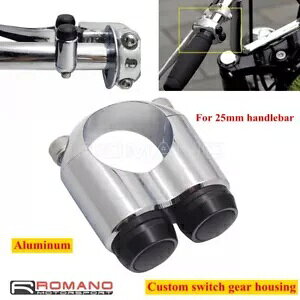 1C`o[2vbV{^nhRg[JX^XCb`JtF[T[{o[`bp[p 1" Bars 2 Push Buttons Hand Control Custom Switch For Cafe Racer Bobber Chopper