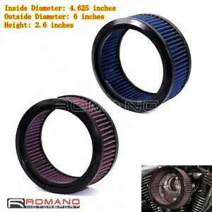 JX^I[goCԃGAtB^[N[i[gNX ATV UTV Custom Replacement Motorcycle Blue Red Air Filters Cleaner For Motocross ATV UTV