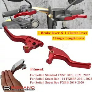 CNC V[eB[nhRg[u[LNb`o[\teC[C_[ S FXLR 2020-22 CNC Shorty Hand Control Brake Clutch Levers For Softail Low Rider S FXLR 2020-22