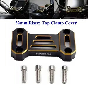 �n�[���[�p���A�����J�X�y�V���� RA1250S 21-24 �A���~ 32 �~�����[�g�����C�U�[�g�b�v�N���b�v�J�o�[ For Harley Pan America Special RA1250S 21-24 Aluminum 32mm Riser Top Clips Cover �y���s�A���i�z