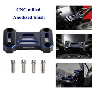 32 �~�����[�g���n���h���o�[���C�U�[�g�b�v�N���b�v�N�����v�J�o�[�n�[���[�p���A�����J RA1250 2021-Up 32mm Handlebar Riser Top Clip Clamp Cover For Harley Pan America RA1250 2021-Up