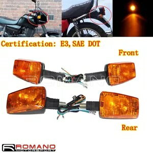 1 Zbg E3 SAE hbgvtgAECJ[CWP[^Cg MZ ETZ 251 250 1 Set E3 SAE DOT Lamp Front Rear Turn Signal Indicators Light For MZ ETZ 251 250