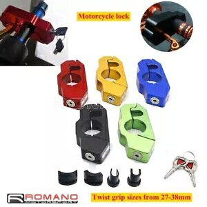 38 ~[gI[goCObvu[LXbgo[bN}nX|[coCNXN[^[p 38mm Motorcycle Grip Brake Throttle Lever Locks For Yamaha Sports Bikes Scooters