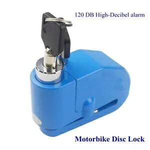 I[goChh~u[LfBXNzC[A[Zp`ZLeBbN Motorcycle Waterproof Anti-theft Brake Disc Wheel Alarm Allen Key Security Lock