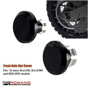 �t�����g�A�N�X���i�b�g�J�o�[�n�[���[�X�|�[�c�X�^�[ S 1250 RH1250 S �p���A�����J 1250 S 21 Front Axle Nut Covers For Harley Sportster S 1250 RH1250 S PAN AMERICA 1250 S 21 �y���s�A���i�z