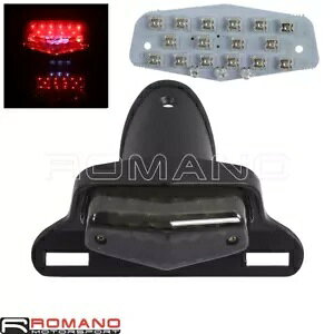g[JXe[CgAu[Lvn[[`bp[z_}nm[g E4 Retro Lucas Taillight Rear Brake Lamps For Harley Chopper Honda Yamaha Norton E4
