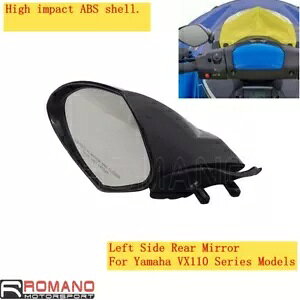����o�b�N�~���[���}�n���[�^�[�{�[�g VX110 �N���[�U�[ 2005 06 07 08 2009 Left Hand Rearview Mirror For Yamaha Motorboat VX110 Cruiser 2005 06 07 08 2009 �y���s�A���i�z