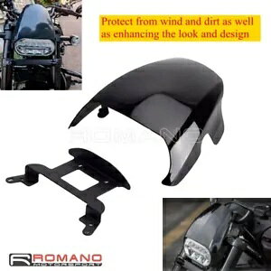 I[goC̃wbhCgJEtFAO}XN & tLbgX|[cX^[ S RH1250 2021 Motorcycle Headlight Cowl Fairing Mask &Mounting Kit For Sportster S RH1250 2021