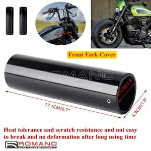 1 �y�A�A���~ 40 �~�����[�g���t�����g�t�H�[�N�J�o�[�n�[���[�i�C�g�X�^�[ 975 RH975 2022-2023 1 Pair Aluminum 40mm Front Fork Covers For Harley Nightster 975 RH975 2022-2023 �y���s�A���i�z