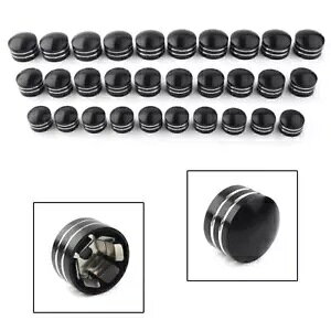  9 ~[glW{ggbp[LbvJo[n[[_Ci V-bh 10 - Interior 9mm Screws Bolt Topper Caps Cover for Harley Dyna V-Rod 10PCS-