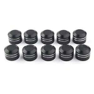 n[[pCeA9mmlW{ggbp[LbvJo[X[ubN- Interior 9mm Screws Bolt Topper Caps Cover for Harley Small Black-