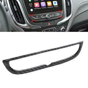 Z^[R\[irQ[Vo[x[ V{[GNCmbNX 18-21 ubN- Center Console Navigation Bar Bezel for Chevrolet Equinox 18-21 Black-