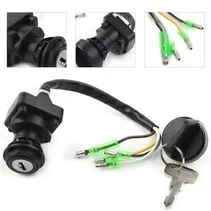 JTLoC[ 220 KLF220 1988-1995 27005-1131 GWpCOjbVL[XCb` Ignition key switch for Kawasaki Bayou 220 KLF220 1988-1995 27005-1131 engine-