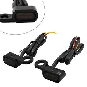 ~j LED CWP[^[ A gbh Rg[ Cg BMW R18 ubN & X[N- Mini LED indicator rear tread control light for BMW R18 Black & Smoke-