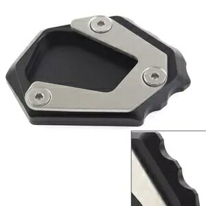 �L�b�N�X�^���h �T�C�h�X�^���h �g��t�b�g�v���[�g �z���_ CB650R 2019-23 �u���b�N- Kickstand Side Stand Magnification Footplate for Honda CB650R 2019-23 Black-