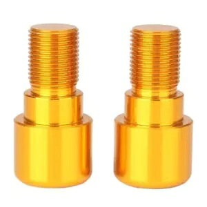18mm �n���h���o�[�G���h�O���b�v �I�X ���}�n YZF R6 1999-05 & YZF R6S 2006-12 �S�[���h- 18mm Handlebar End Grips Male for Yamaha YZF R6 1999-05 & YZF R6S 2006-12 Gold- �y���s�A���i�z