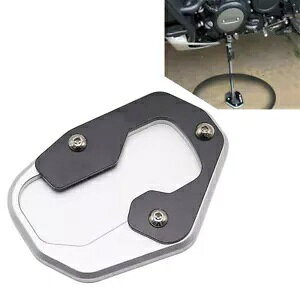 �T�C�h �X�^���h �g��t�b�g�p�b�h PAN AMERICA 1250 S PA1250 S 21 �G���W���p �V���o�[- Side Stand Enlarge Footpad for PAN AMERICA 1250 S PA1250 S 21 Engine Silver- �y���s�A���i�z