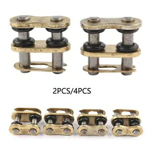 4*428 HV O �����O�w�r�[�f���[�e�B�`�F�[���ڑ��}�X�^�[�����N���[�^�[ ATV �S�[�J�[�g- 4*428 HV O-Ring Heavy Duty Chain Connection Master Link Motor ATV Go Kart- �y���s�A���i�z
