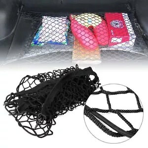 gNAJ[SI[KiCU[[lbgוobObViC- Trunk Rear Cargo Organizer Storage Net Luggage Bag Mesh Nylon-