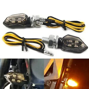 ~jI[goC 12V LED CWP[^[ CWP[^[ Cg CWP[^[ CG[ v 2 - Mini Motorcycle 12V LED Indicator Indicator Light Indicator Yellow Lamp 2PCS-