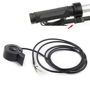 22mm TXbgXs[hRg[AZu d]ԃXN[^[p 7/8C` 22mm Thumb Throttle Speed Control Assembly F?r Electric Bike Scooter 7/8"