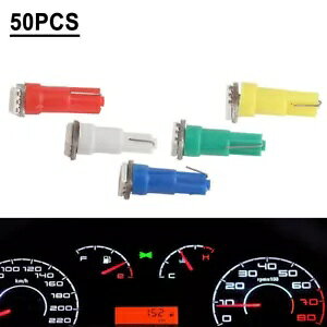 50  T5/T10 1-5050-SMD LED ԗpd- 50pcs T5/T10 1-5050-SMD LED Car Bulb-