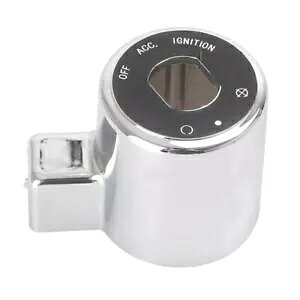 N[COjbVXCb`Jo[Lbv n[[X|[cX^[ XL 883 1200 2004-2016-p Chrome Ignition Switch Cover Cap for Harley Sportster XL 883 1200 2004-2016-