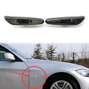 サイドマーカーライト点滅ライトペア/セット BMW E46 4DR 02-05 63137165915- Side Marker Light Flashing Light Pair/Set for BMW E46 4DR 02-05 63137165915-