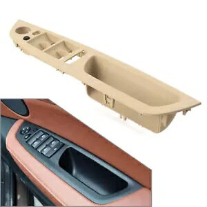 Ԃ̃CeAhAnhgJo[ BMW X5 X6 E70 RHD ABS x[WɓK- Car Interior Door Handle Trim Cover Fits BMW X5 X6 E70 RHD ABS Beige-