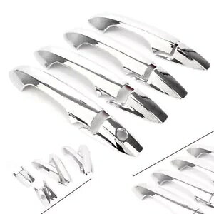 ドアハンドルカバー成形ストリップホンダ CR-V CRV 2007 2008-2011 クローム- Door Handle Cover Molding Strips for Honda CR-V CRV 2007 2008-2011 Chrome-