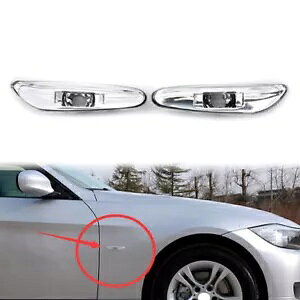 �T�C�h�}�[�J�[���C�g�C���W�P�[�^�[�����v�N���A BMW E46 4DR 2002-2005 63137165915- Side marker light indicator lamp clear for BMW E46 4DR 2002-2005 63137165915- �y���s�A���i�z