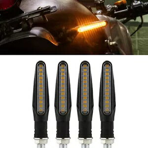 4x I[goC] LED Ao[CWP[^[_ŃCgCWP[^[vjo[T- 4x motorcycle bicycle LED amber indicator flashing light indicator lamp universal-