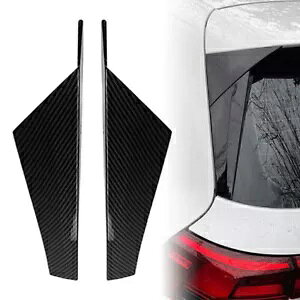 AEBhEX|C[TChECOJo[J[{tHNX[Q VW St 8 MK8- Rear window spoiler side wing cover carbon for Volkswagen VW Golf 8 MK8-