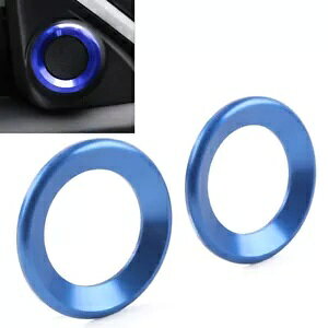 2  A s[ z[O Jo[ z_ VrbN 10  2016-2021 u[- 2pcs A-Pillar Hornring Cover for Honda Civic 10. Generation 2016-2021 Blue-