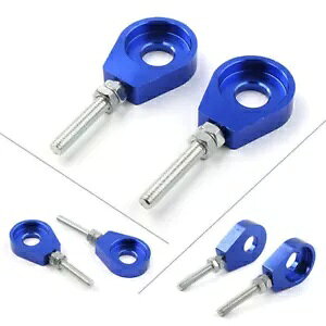 ANXNv `F[Nv  CRF XR 50 70 sbg_[goCN u[ 12mm- Axle Clamp Chain Clamp for Chinese CRF XR 50 70 Pit Dirt Bike Blue 12mm-