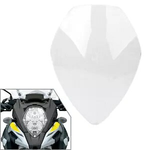 �w�b�h���C�g �x�[�� �X�N���[�� �N���A �X�Y�L V-Power DL650/1000 2017-2019�p- Headlight Bezel Screen Clear for Suzuki V-Power DL650/1000 2017-2019- �y���s�A���i�z