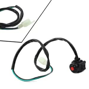 LXCb`Vbg_E{^ 50cc 110cc 125cc 150cc PIT NAbh_[goCNp bh- Kill Switch Shutdown Button for 50cc 110cc 125cc 150cc PIT Quad Dirt Bike Red-