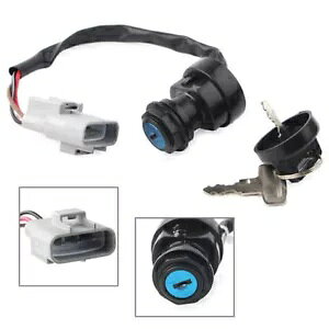 ^NJo[COjbVXCb`V[gbNL[t Kawasaki Bayou 300 KLF300- Tank cover ignition switch seat lock with key for Kawasaki Bayou 300 KLF300-