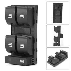 �Ԃ̓d���p���[�h�A�E�B���h�E�}�X�^�[�X�C�b�`�A�E�f�B A4 2002-08 B6 B7 S4- Car Electric Power Door Window Master Switch for Audi A4 2002-08 B6 B7 S4-