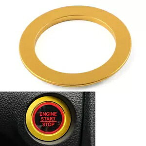 エンジンスタートストップボタンリングトリム ホンダシビック10用。2016-21世代- Engine Start Stop Button Ring Trim for Honda Civic 10. 2016-21 Generation-