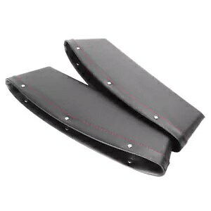 2x カーシート ギャップ スリット 収納袋 キャッチャー コンテナ PU レザー 車- 2x car seat gap slit storage bag catcher container PU leather car-