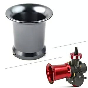 �L���u���^�[ �G�A�t�B���^�[ �X�s�[�h �X�^�b�N �E�B���h�z�[�� �J�b�v 32/34mm �`�^���p- Carburetor Air Filter Speed Stack Wind Horn Cup for 32/34mm Titanium- �y���s�A���i�z