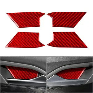 CeAhAnh{EJo[gtHNX[QSt 8 MK8 2021-23 bhԗp- Interior Door Handle Bowl Cover Trim for Volkswagen Golf 8 MK8 2021-23 Red Car-