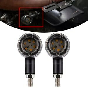 2x �u���b�g LED �u���[�L �����j���O �C���W�P�[�^�[ �e�[�� ���C�g �n�[���[ �J�t�F ���[�T�[ 4 ���C���[�p- 2x Bullet LED Brake Running Indicator Tail Light for Harley Cafe Racer 4-Wire-