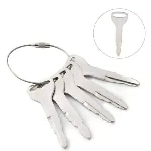 5x COjbVL[g^tH[NtgL[ #57591-23330-71 A62597 162597- 5x ignition key for Toyota forklift key #57591-23330-71 A62597 162597-