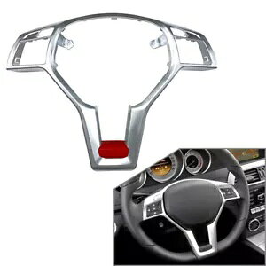 ZfX A C E SLK CLA CLS GLA NXpXeAOzC[Jo[ Vo[- Steering wheel cover for Mercedes A C E SLK CLA CLS GLA class silver-