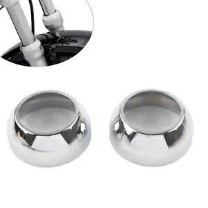CNC tH[N Jt Jo[ 39mm n[[ X|[cX^[ _Ci FXR yA N[p- CNC Fork Cuff Covers 39mm for Harley Sportster Dyna FXR Pair Chrome-