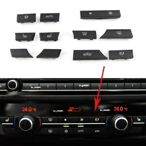 11 {^L[LbvC A/C q[^[XCb` BMW 5 6 7 F01 F12- 11 buttons key caps repair A/C heater switch for BMW 5 6 7 F01 F12-